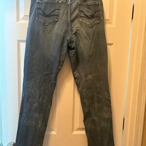 Vintage America Women's Blue Straight Leg Jeans Size 12/31